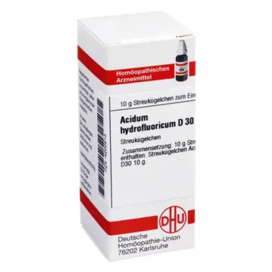 ACIDUM HYDROFLUORICUM D 30 glóbulos, 10 g