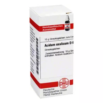 ACIDUM OXALICUM D 6 glóbulos, 10 g
