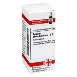 ACIDUM PHOSPHORICUM C 6 glóbulos, 10 g