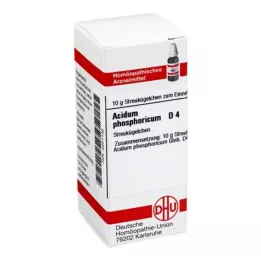 ACIDUM PHOSPHORICUM D 4 glóbulos, 10 g