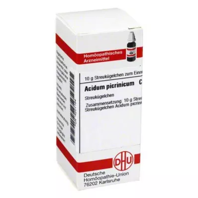 ACIDUM PICRINICUM C 30 glóbulos, 10 g ACIDUM PICRINICUM C 30 glóbulos, 10 g