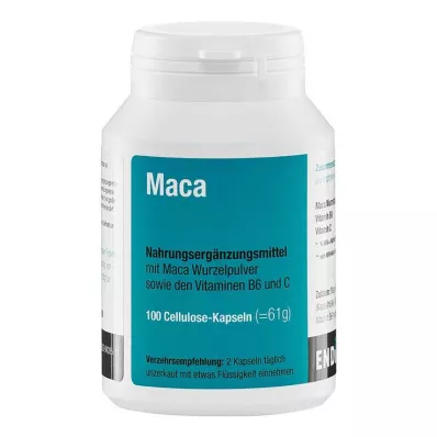 MACA CÁPSULAS, 100 unid