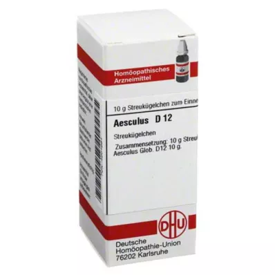AESCULUS D 12 glóbulos, 10 g AESCULUS D 12 glóbulos, 10 g