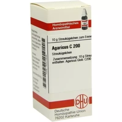 AGARICUS C 200 glóbulos, 10 g