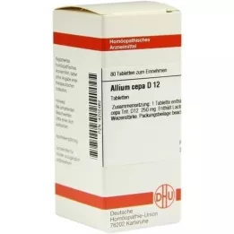 ALLIUM CEPA D 12 Comprimidos, 80 Cápsulas