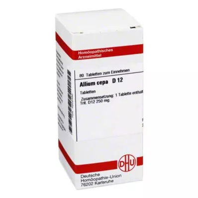 ALLIUM CEPA D 12 Comprimidos, 80 Cápsulas ALLIUM CEPA D 12 Comprimidos, 80 Cápsulas