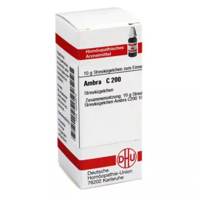 AMBRA C 200 glóbulos, 10 g