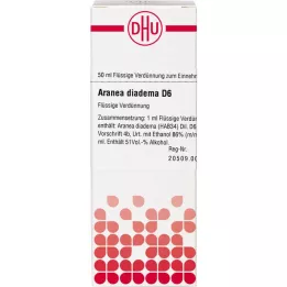 ARANEA DIADEMA Diluição D 6, 50 ml