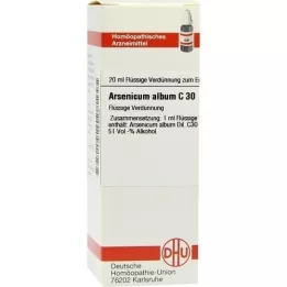 ARSENICUM ALBUM Diluição C 30, 20 ml