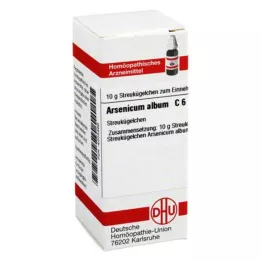 ARSENICUM ALBUM C 6 glóbulos, 10 g
