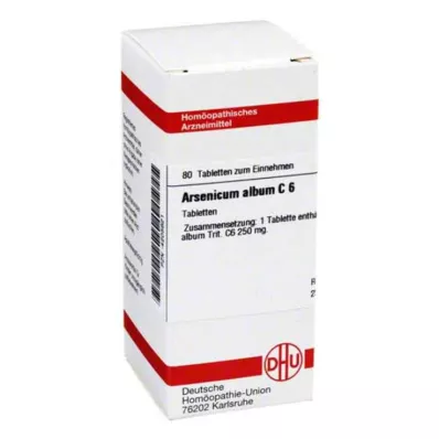 ARSENICUM ALBUM C 6 Comprimidos, 80 Cápsulas ARSENICUM ALBUM C 6 Comprimidos, 80 Cápsulas