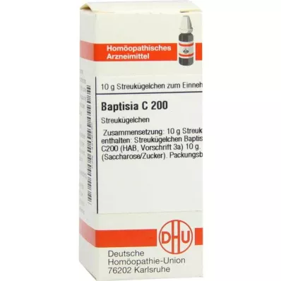 BAPTISIA C 200 glóbulos, 10 g BAPTISIA C 200 glóbulos, 10 g