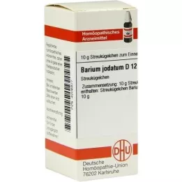 BARIUM JODATUM D 12 glóbulos, 10 g