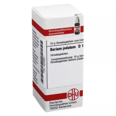 BARIUM JODATUM D 12 glóbulos, 10 g BARIUM JODATUM D 12 glóbulos, 10 g