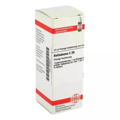 BELLADONNA Diluição C 30, 20 ml BELLADONNA Diluição C 30, 20 ml