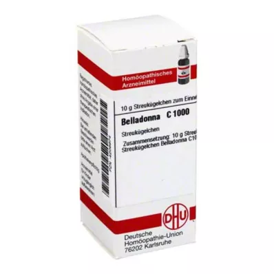 BELLADONNA C 1000 glóbulos, 10 g BELLADONNA C 1000 glóbulos, 10 g