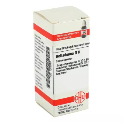 BELLADONNA D 8 glóbulos, 10 g BELLADONNA D 8 glóbulos, 10 g