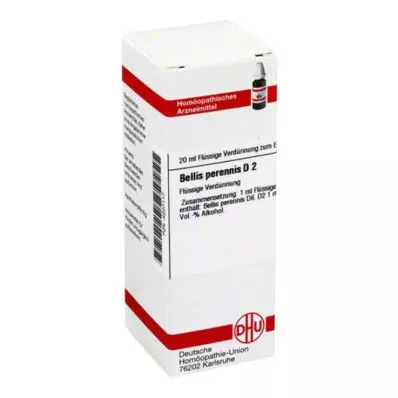 BELLIS PERENNIS Diluição D 2, 20 ml BELLIS PERENNIS Diluição D 2, 20 ml