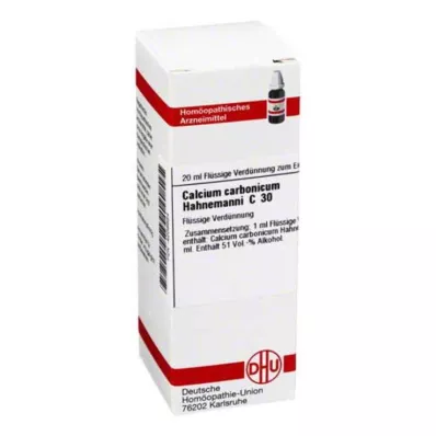 CALCIUM CARBONICUM Hahnemanni C 30 Diluição, 20 ml CALCIUM CARBONICUM Hahnemanni C 30 Diluição, 20 ml