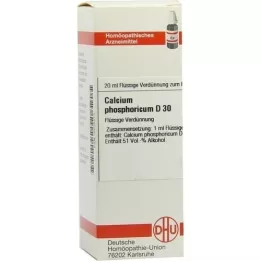 CALCIUM PHOSPHORICUM Diluição D 30, 20 ml