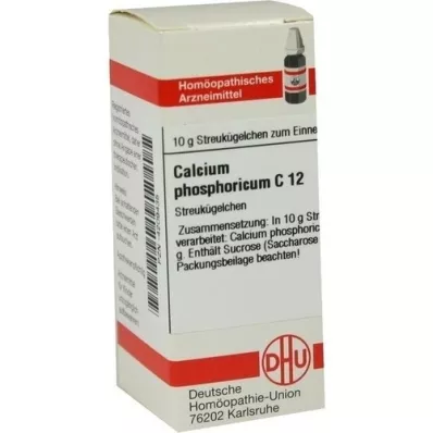 CALCIUM PHOSPHORICUM C 12 glóbulos, 10 g