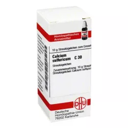 CALCIUM SULFURICUM C 30 glóbulos, 10 g