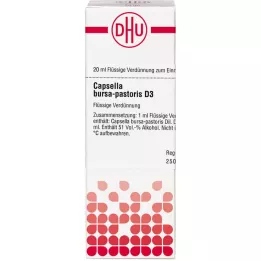 diluição D 3 deCAPSELLA BURSA pastoris, 20 ml