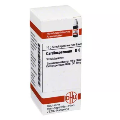 CARDIOSPERMUM D 6 glóbulos, 10 g
