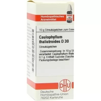 CAULOPHYLLUM THALICTROIDES D 30 glóbulos, 10 g