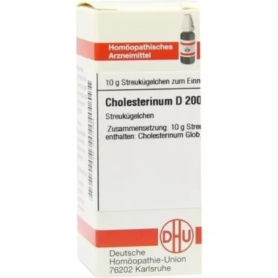 CHOLESTERINUM D 200 glóbulos, 10 g