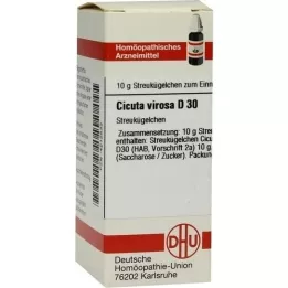 CICUTA VIROSA D 30 glóbulos, 10 g