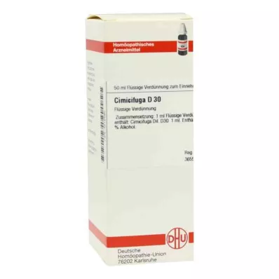 CIMICIFUGA Diluição D 30, 50 ml