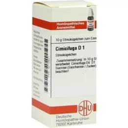 CIMICIFUGA D 1 glóbulos, 10 g