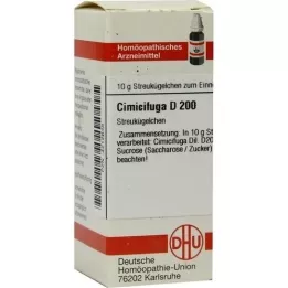 CIMICIFUGA D 200 glóbulos, 10 g