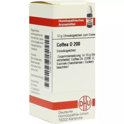 COFFEA D 200 glóbulos, 10 g