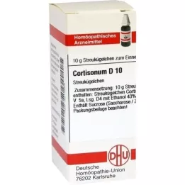 CORTISONUM D 10 glóbulos, 10 g