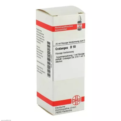 CRATAEGUS Diluição D 10, 20 ml