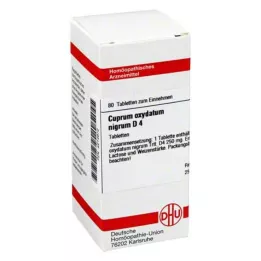CUPRUM OXYDATUM nigrum D 4 comprimidos, 80 unid