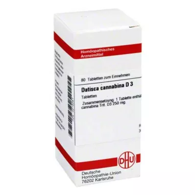 DATISCA Cannabina D 3 comprimidos, 80 unid DATISCA Cannabina D 3 comprimidos, 80 unid