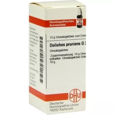 DOLICHOS PRURIENS D 3 glóbulos, 10 g