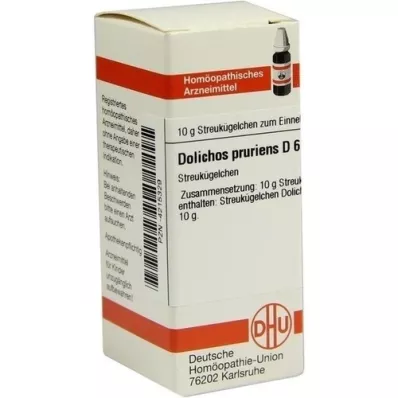 DOLICHOS PRURIENS D 6 glóbulos, 10 g