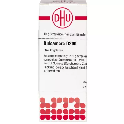 DULCAMARA D 200 glóbulos, 10 g