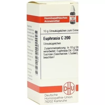 EUPHRASIA C 200 glóbulos, 10 g