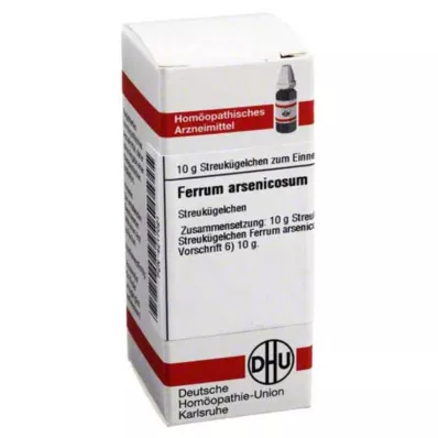 FERRUM ARSENICOSUM D 12 glóbulos, 10 g FERRUM ARSENICOSUM D 12 glóbulos, 10 g