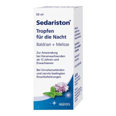 SEDARISTON Gotas para a noite, 50 ml SEDARISTON Gotas para a noite, 50 ml