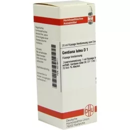 GENTIANA LUTEA D 1 diluição, 20 ml