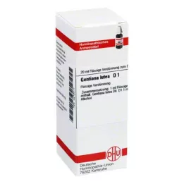GENTIANA LUTEA D 1 diluição, 20 ml