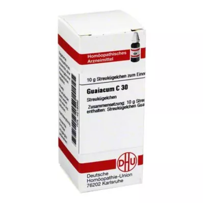 GUAIACUM C 30 glóbulos, 10 g GUAIACUM C 30 glóbulos, 10 g