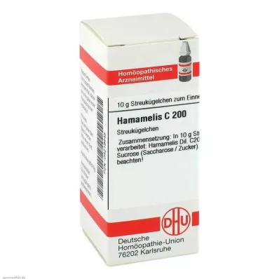 HAMAMELIS C 200 glóbulos, 10 g
