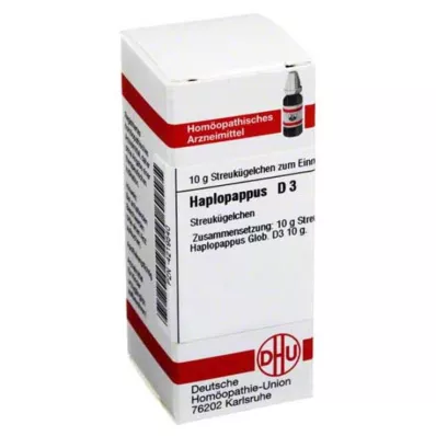 HAPLOPAPPUS D 3 glóbulos, 10 g HAPLOPAPPUS D 3 glóbulos, 10 g